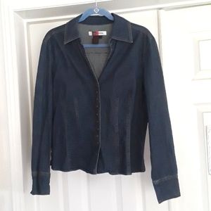 Live a Little denim jacket size L